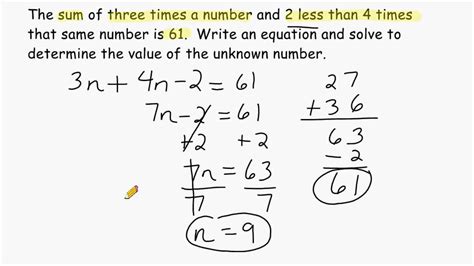 how to do math problems in excel