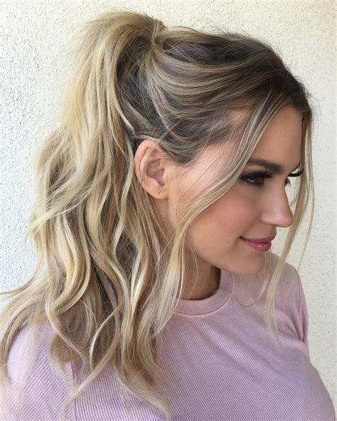  79 Stylish And Chic How To Do Messy Ponytail Updo For New Style