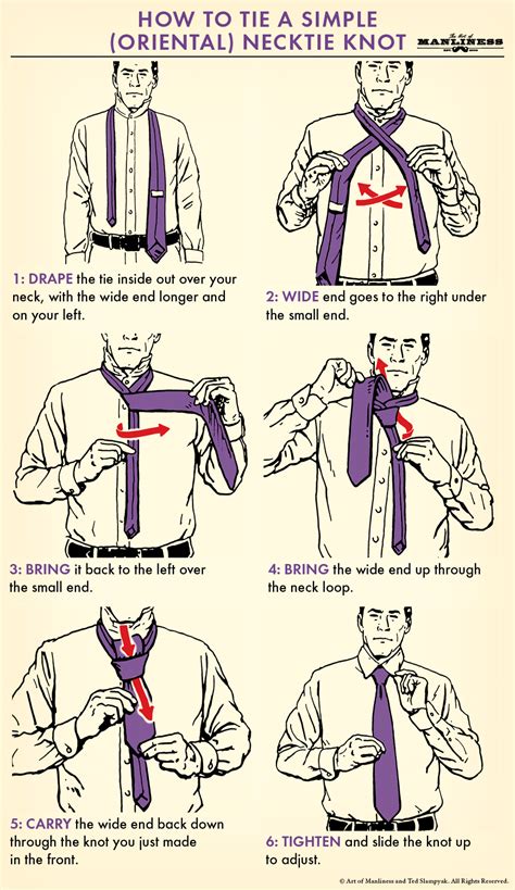 how to do necktie knot