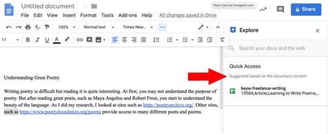 how to do reference in google docs