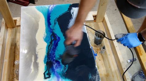 How To Do Resin On Canvas