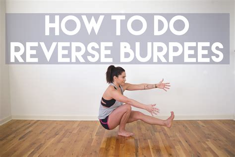 How To Do Reverse Burpees