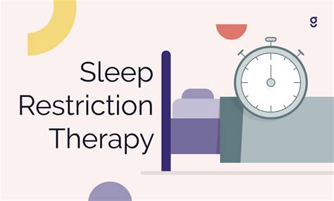 how to do sleep restriction therapy