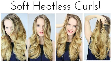 Fresh How To Do Soft Curls Without Heat With Simple Style