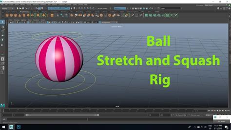 How To Do Squash And Stretch In Maya