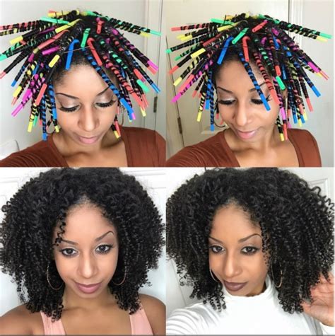  79 Ideas How To Do Straw Curls On Short Natural Hair For Short Hair