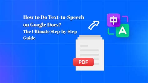 how to do text to speech on docs on phone
