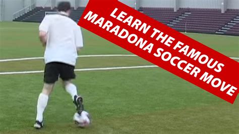 how to do the maradona soccer move