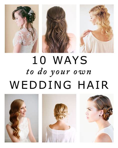  79 Ideas How To Do Your Own Wedding Hair With Simple Style