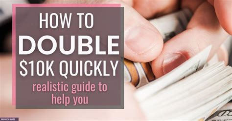 how to double 10k