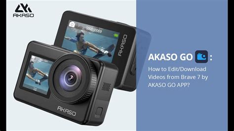 how to download akaso videos