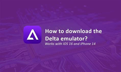 how to download delta emulator on iphone