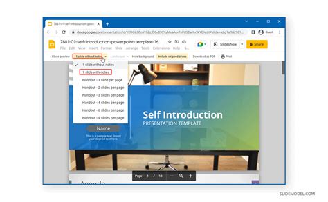 how to download google slides with speaker notes as pdf