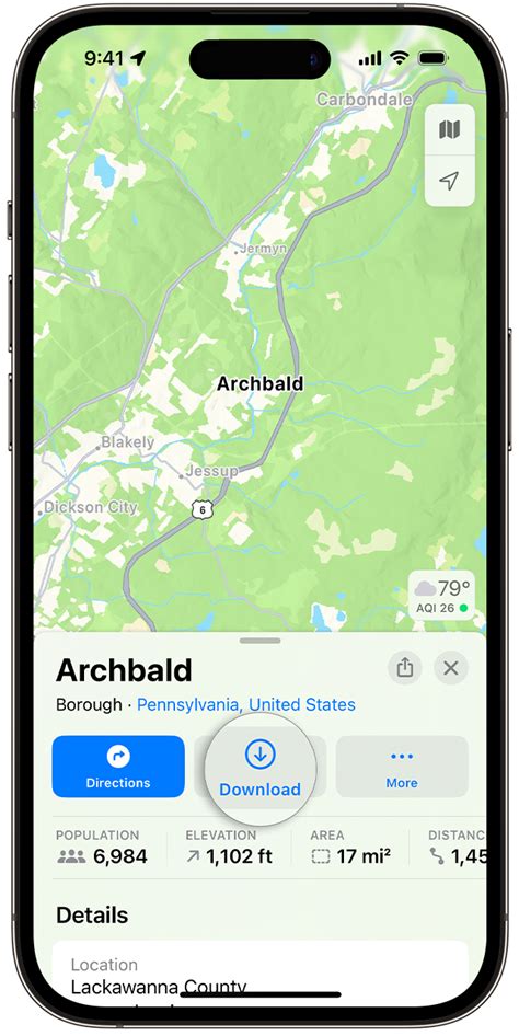 how to download maps on iphone 14