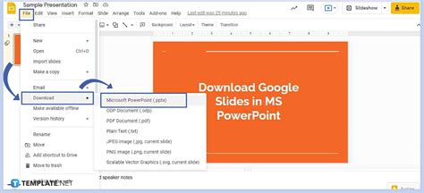 how to download slideshare ppt from google