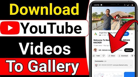  62 Essential How To Download Youtube Videos In Mobile Gallery Tips And Trick