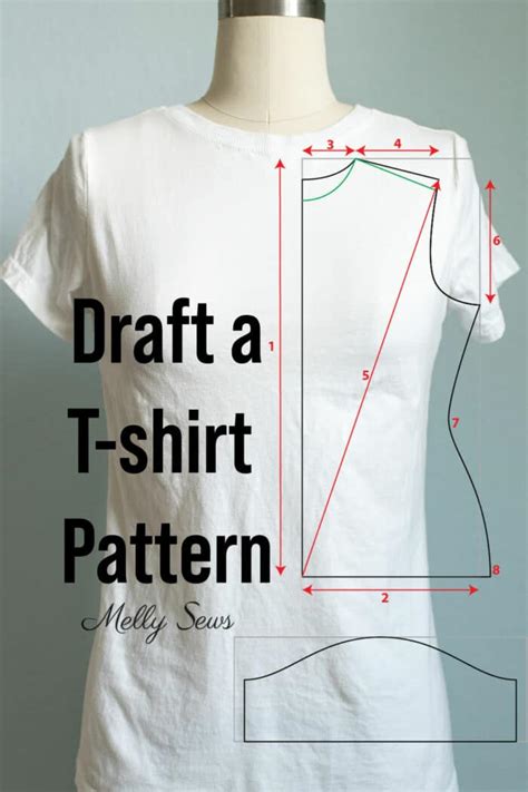 how to draft shirt pattern for beginners