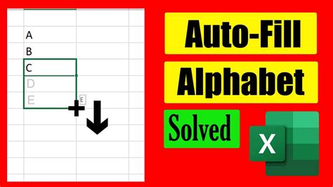 how to drag and autofill numbers in excel