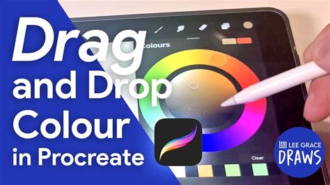 How To Drag And Drop Colour On Procreate