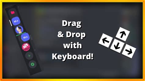 How To Drag And Drop Using Keyboard