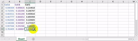 how to drag entire column in excel