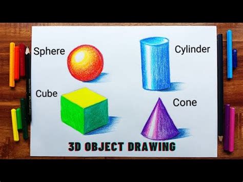 how to draw 3d objects in computer graphics