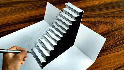  25 Idea How To Draw A 3D Sketch Step By Step With Pencil