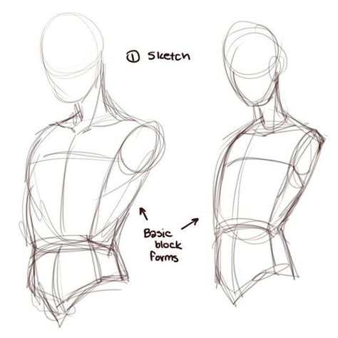 how to draw a body: Use a Reference