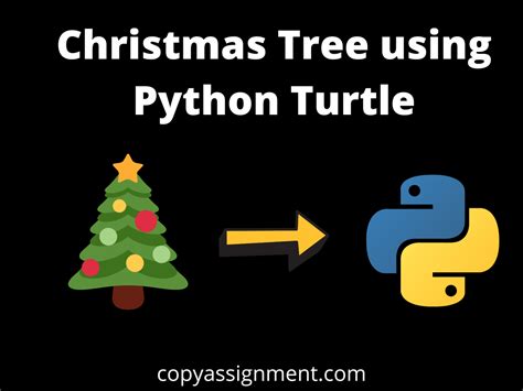 How To Draw A Christmas Tree Python Turtle