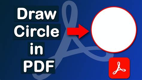 how to draw a circle in a pdf