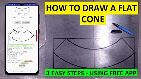 How To Draw A Cone Pattern
