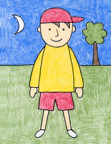 how to draw a easy sketch for kids