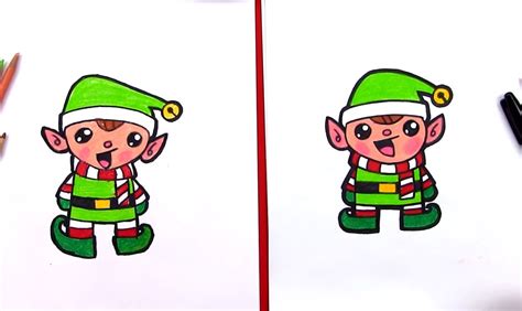 How To Draw A Funny Elf