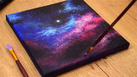 How To Draw A Galaxy On A Canvas