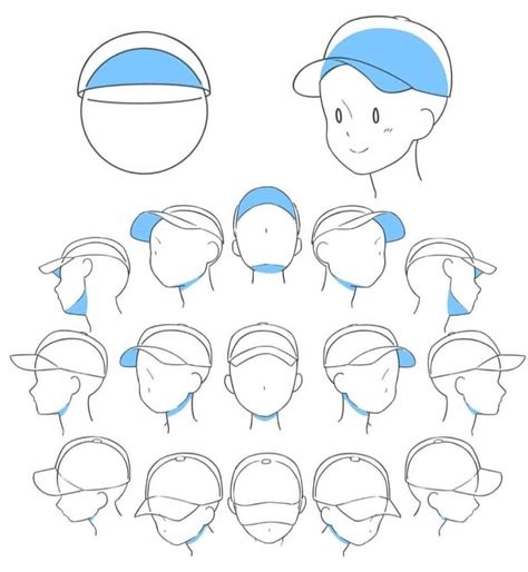 How to Draw Anime Hats & Head Ware AnimeOutline Anime
