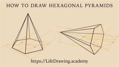 tikz pgf How to draw a hexagonal pyramid in latex? TeX LaTeX Stack Exchange