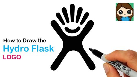 Hydro Flask Logo Drawing Easy