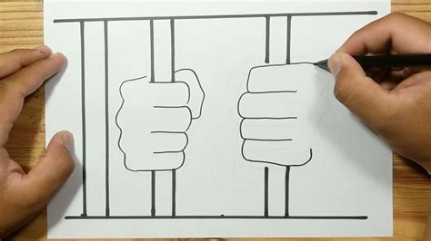 Scratchboard drawings Prison art, Prison drawings, Jail bars