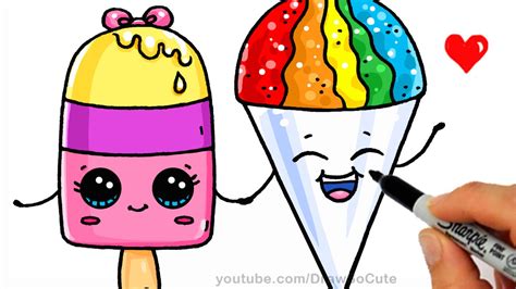 Snow Cone Drawing at GetDrawings Free download