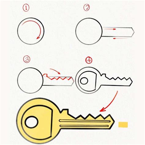 How to draw keys. Drawings Pinterest Key, Doodles