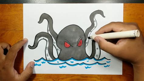 How to Draw Kraken Easy