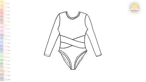Move Dance Cara Leotard Technical drawing, Leotards, Dress sketches