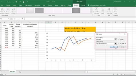 how to draw a line in excel plot
