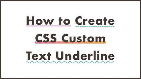 how to draw a line under text in css