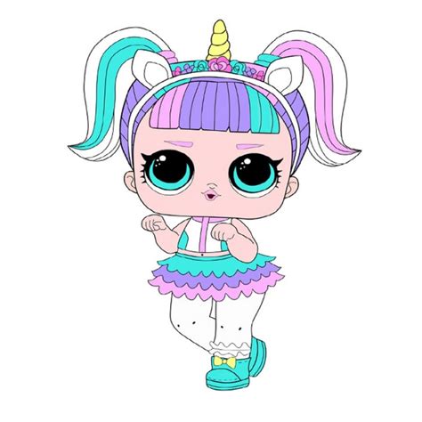 How to Draw Unicorn LOL Surprise Doll YouTube