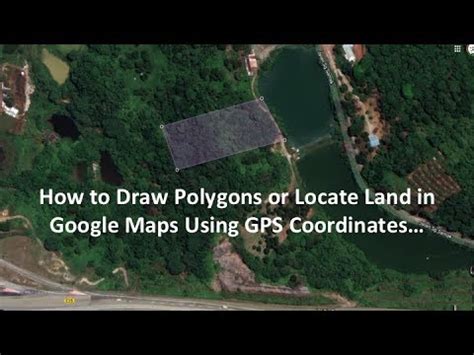 how to draw a map using gps coordinates