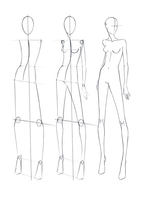 Best Free How To Draw A Model Sketch Step By Step With Creative Ideas