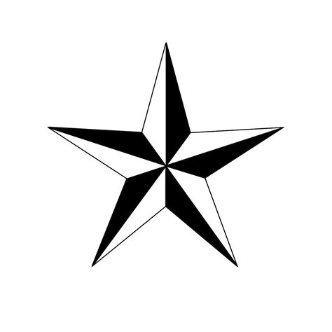 Nautical Star Outline ClipArt Best