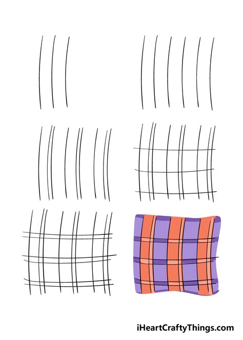 How To Draw A Plaid Pattern