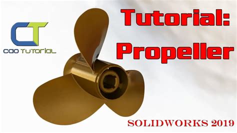 SolidWorks tutorial How To Make Propeller YouTube